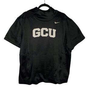 Nike Dri-Fit Short Sleeve Hoodie Men's L Black GCU Grand Canyon Antelopes NCAA